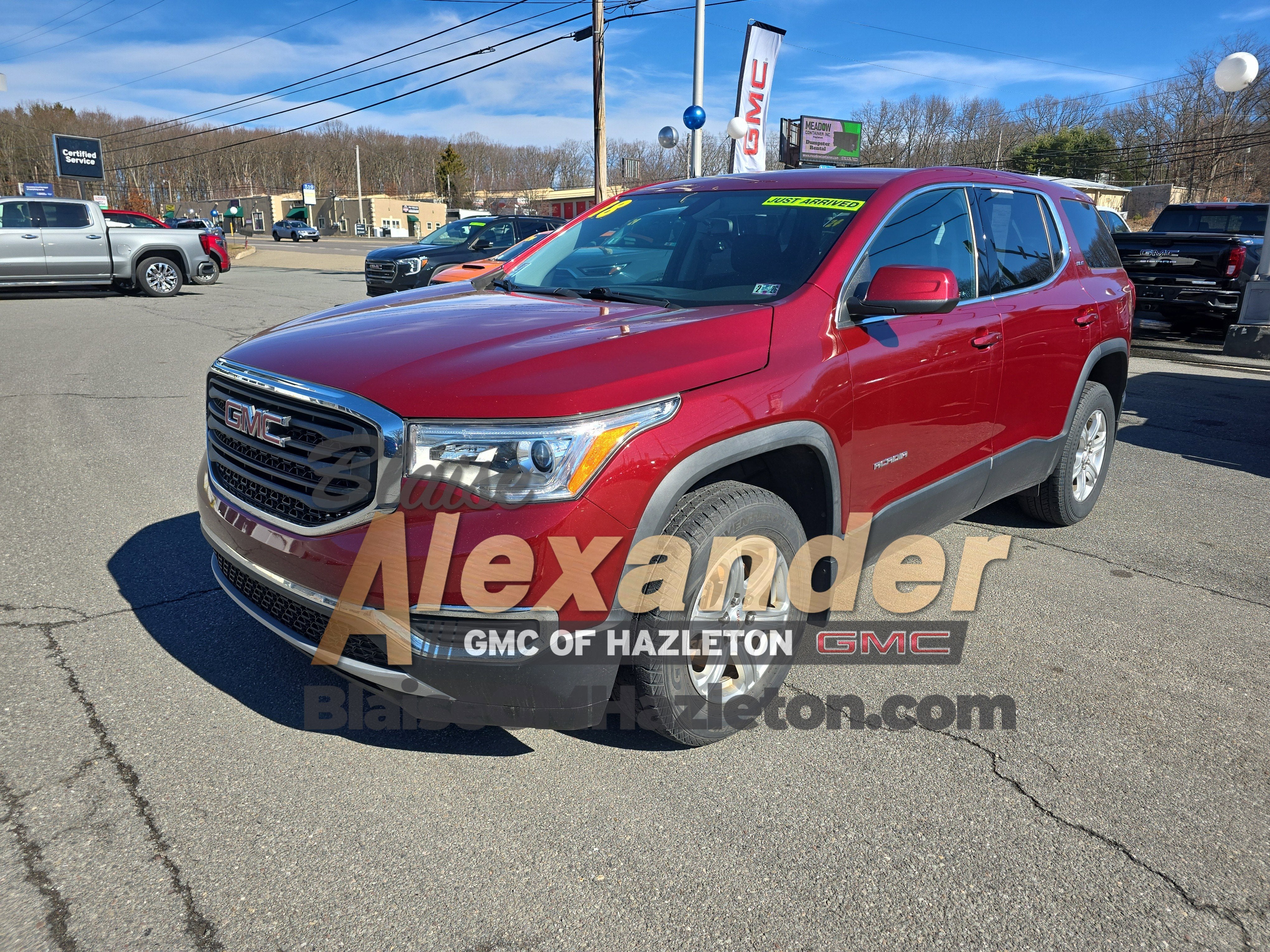 2018 GMC Acadia SLE