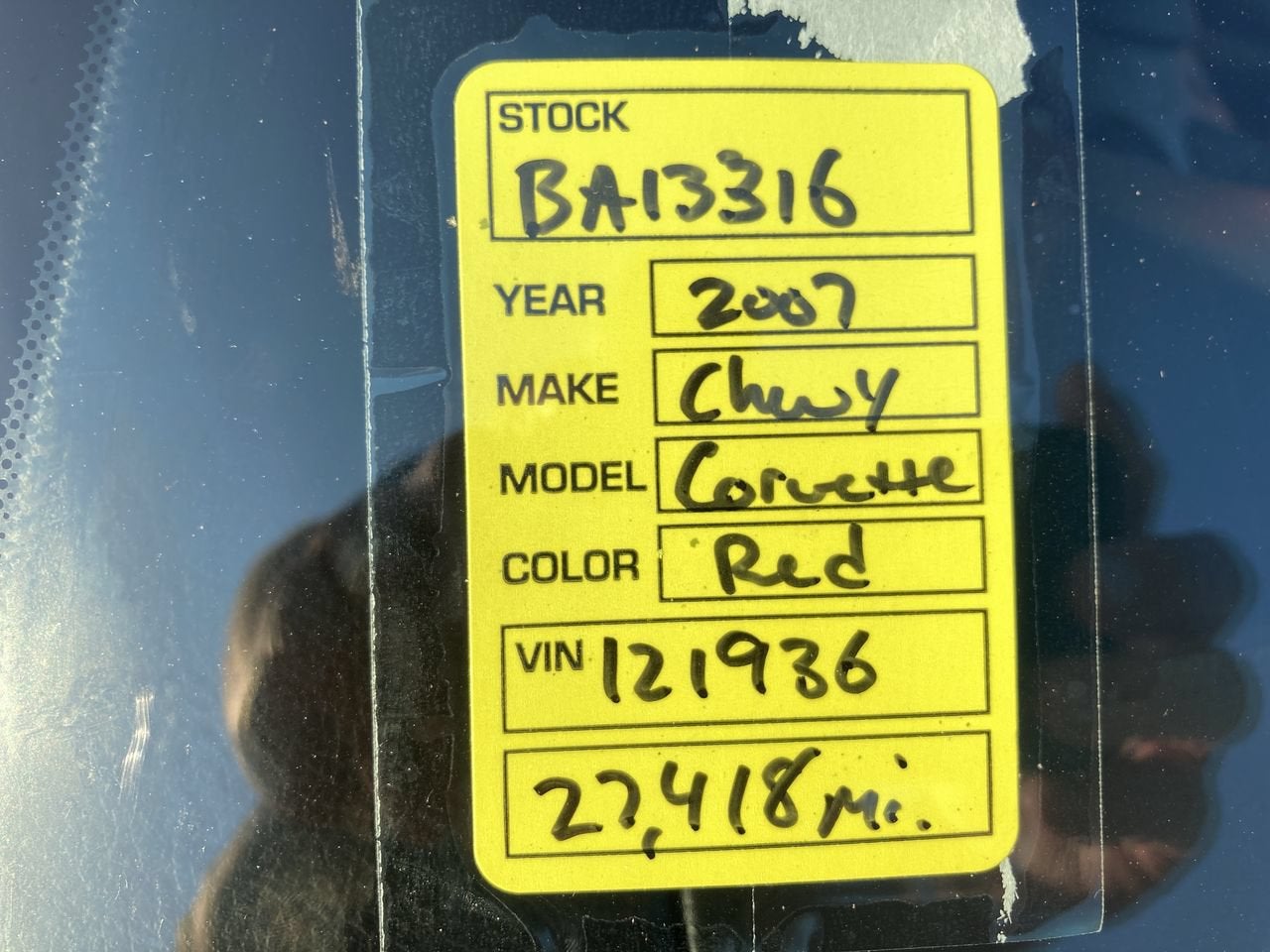 2007 Chevrolet Corvette Z06 Z06