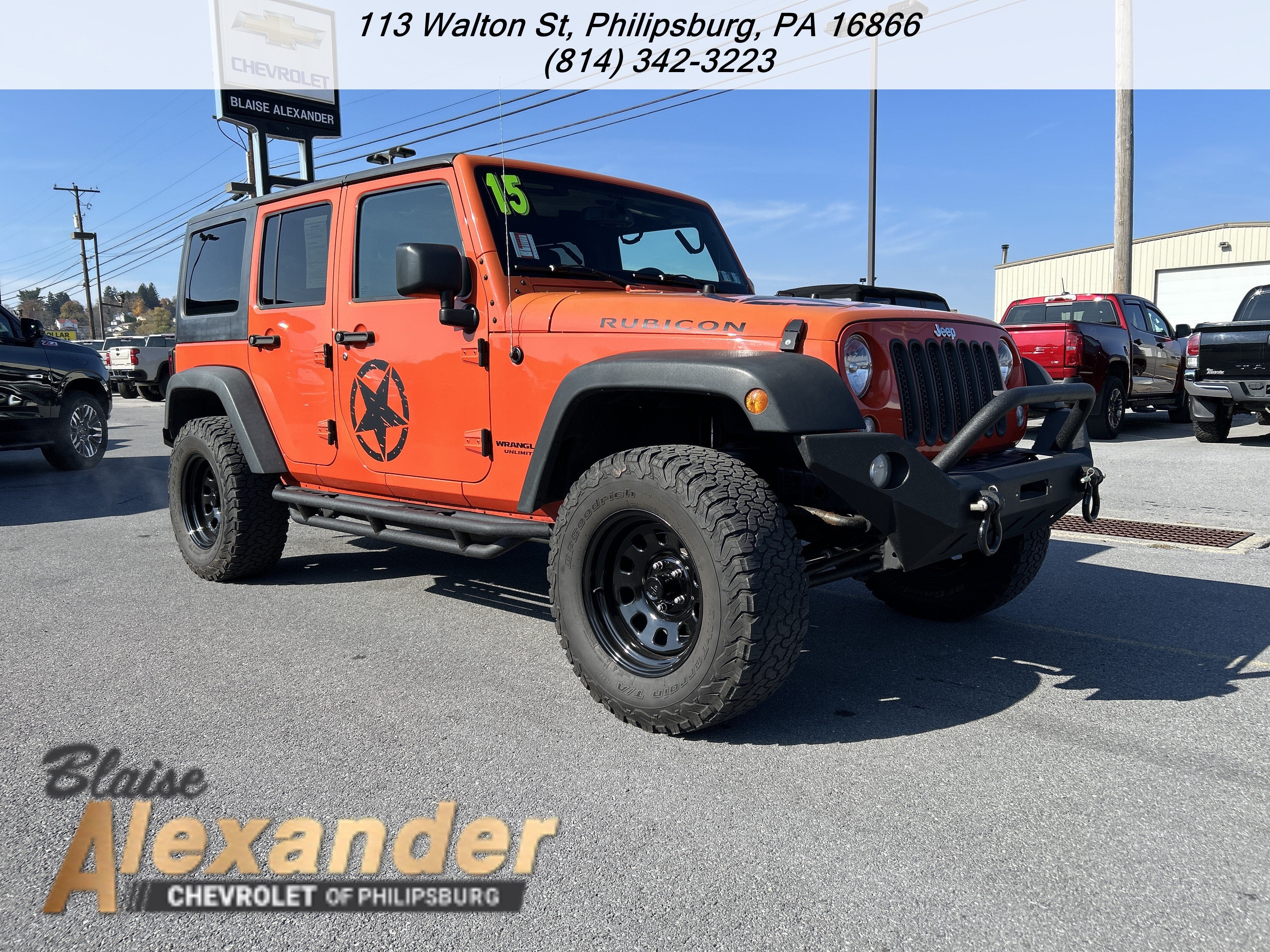 2015 Jeep Wrangler Unlimited Rubicon
