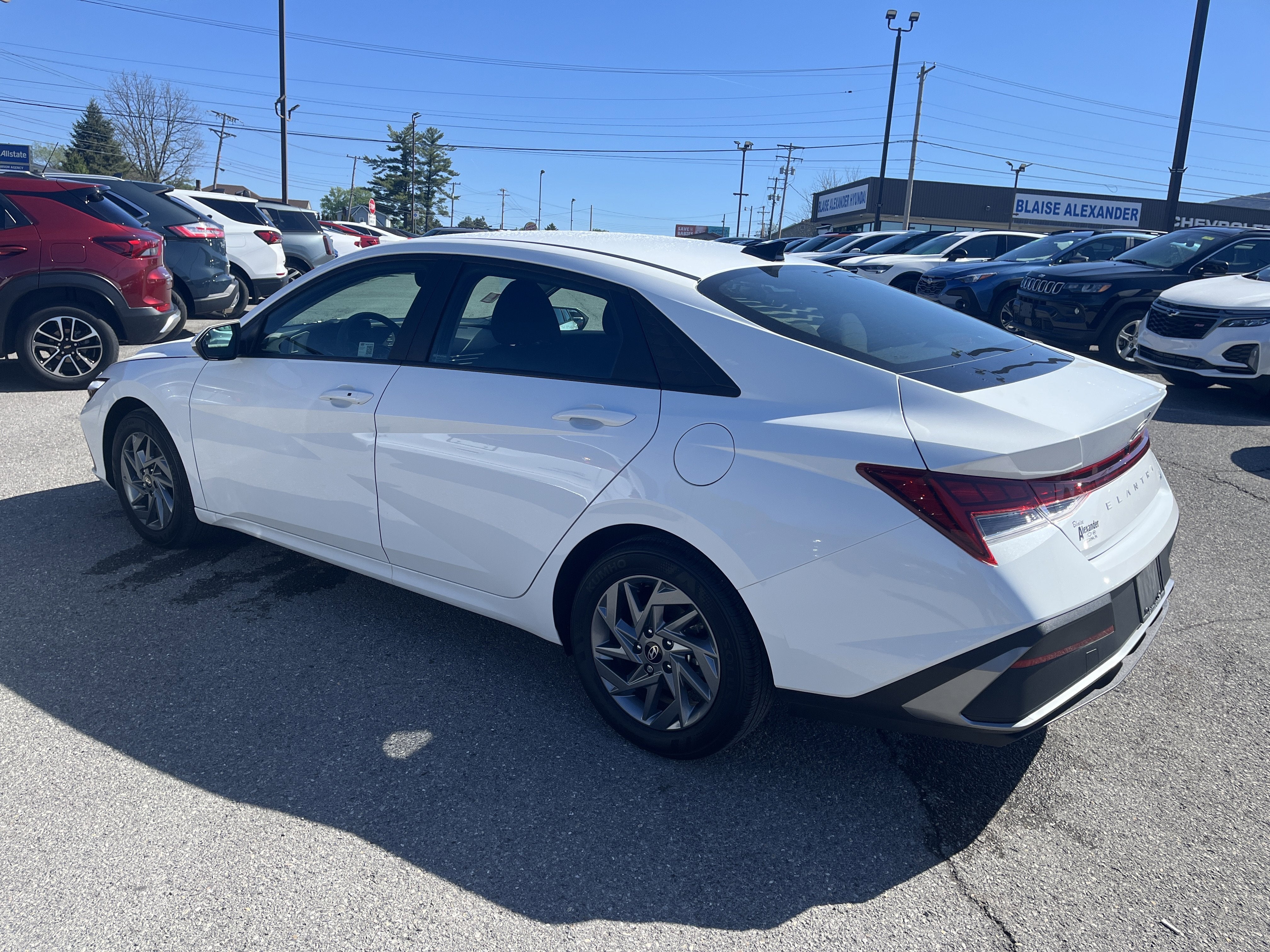 2025 Hyundai Elantra Hybrid Blue