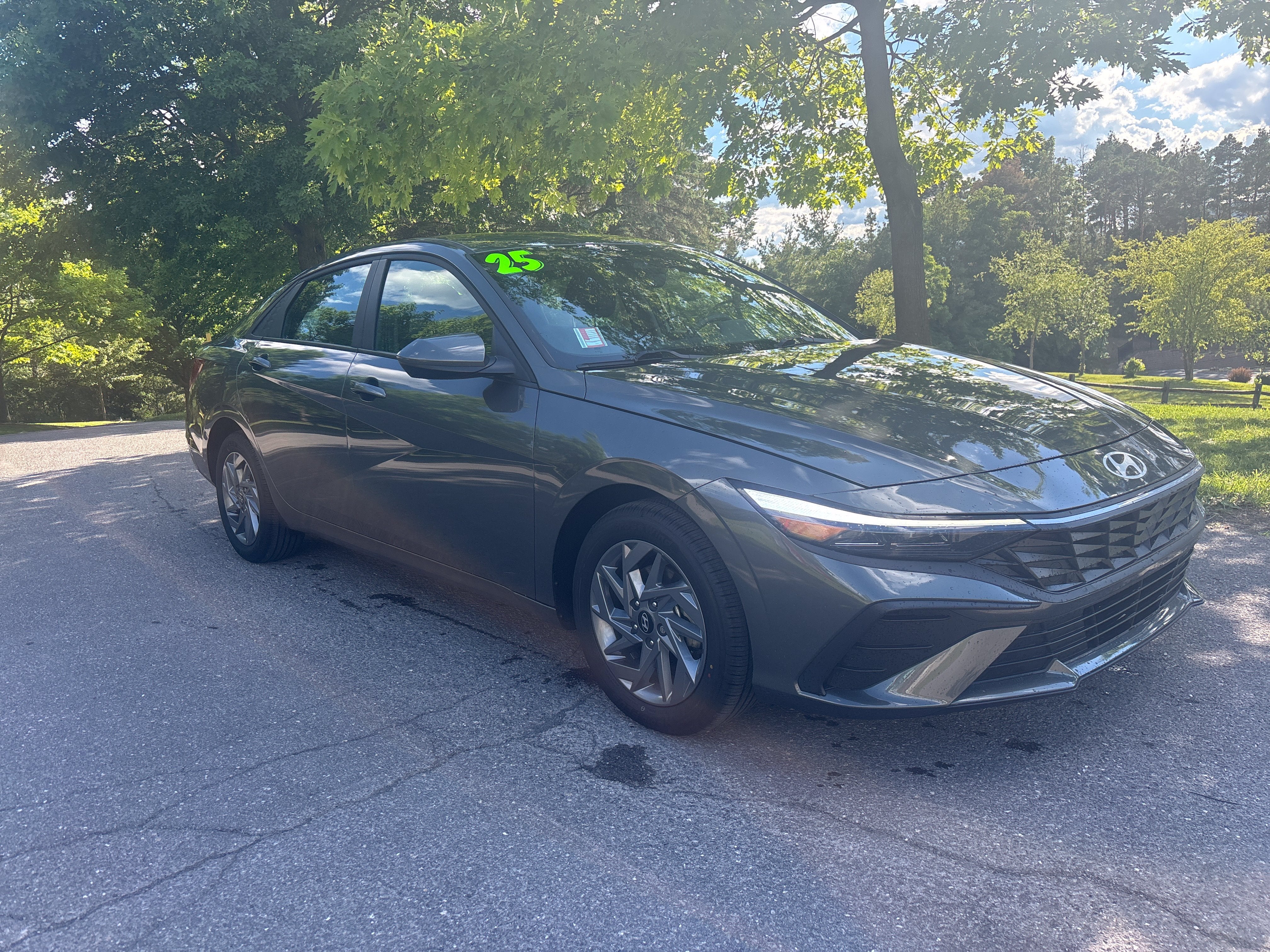 2025 Hyundai Elantra Hybrid Blue