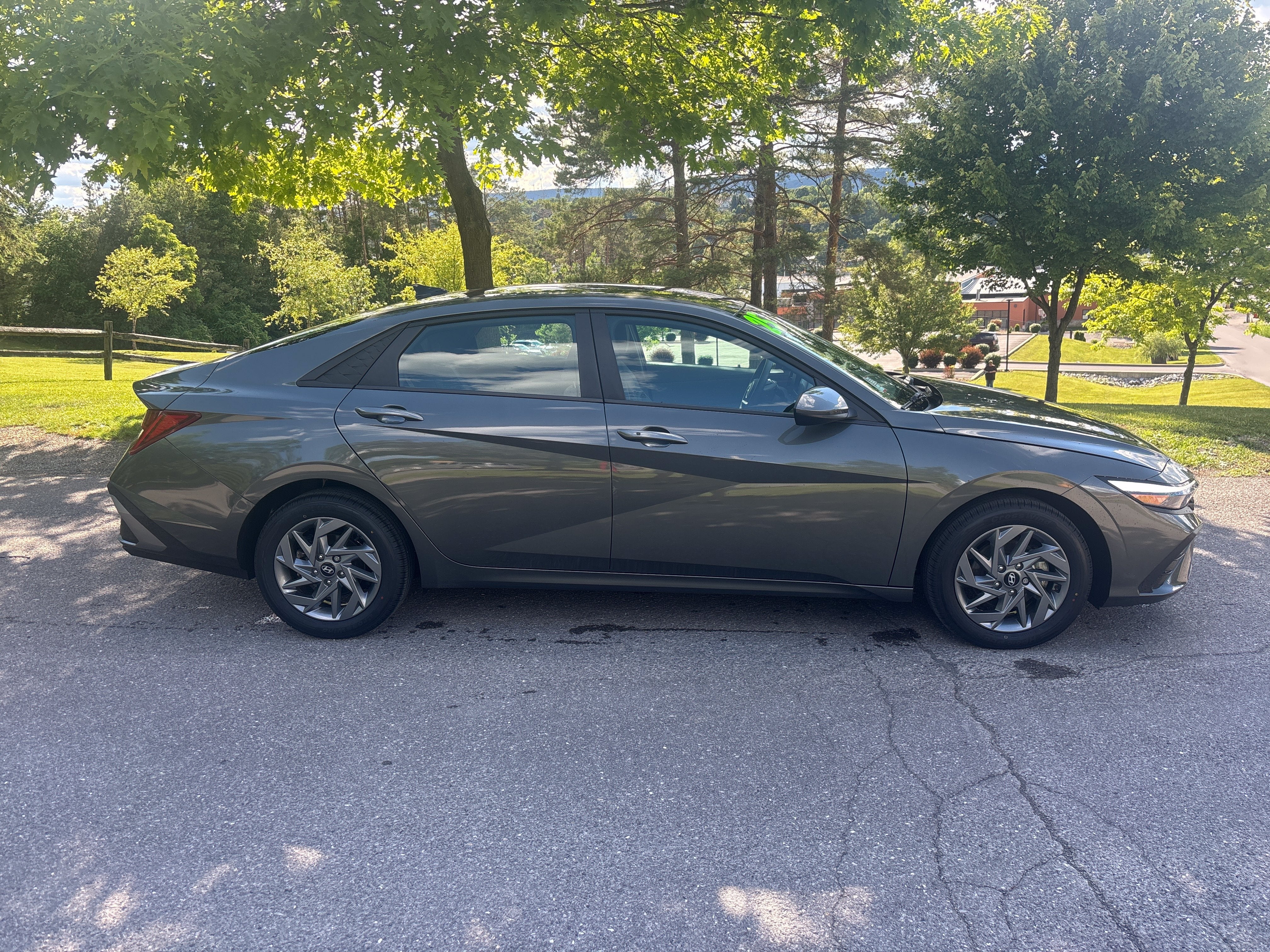 2025 Hyundai Elantra Hybrid Blue