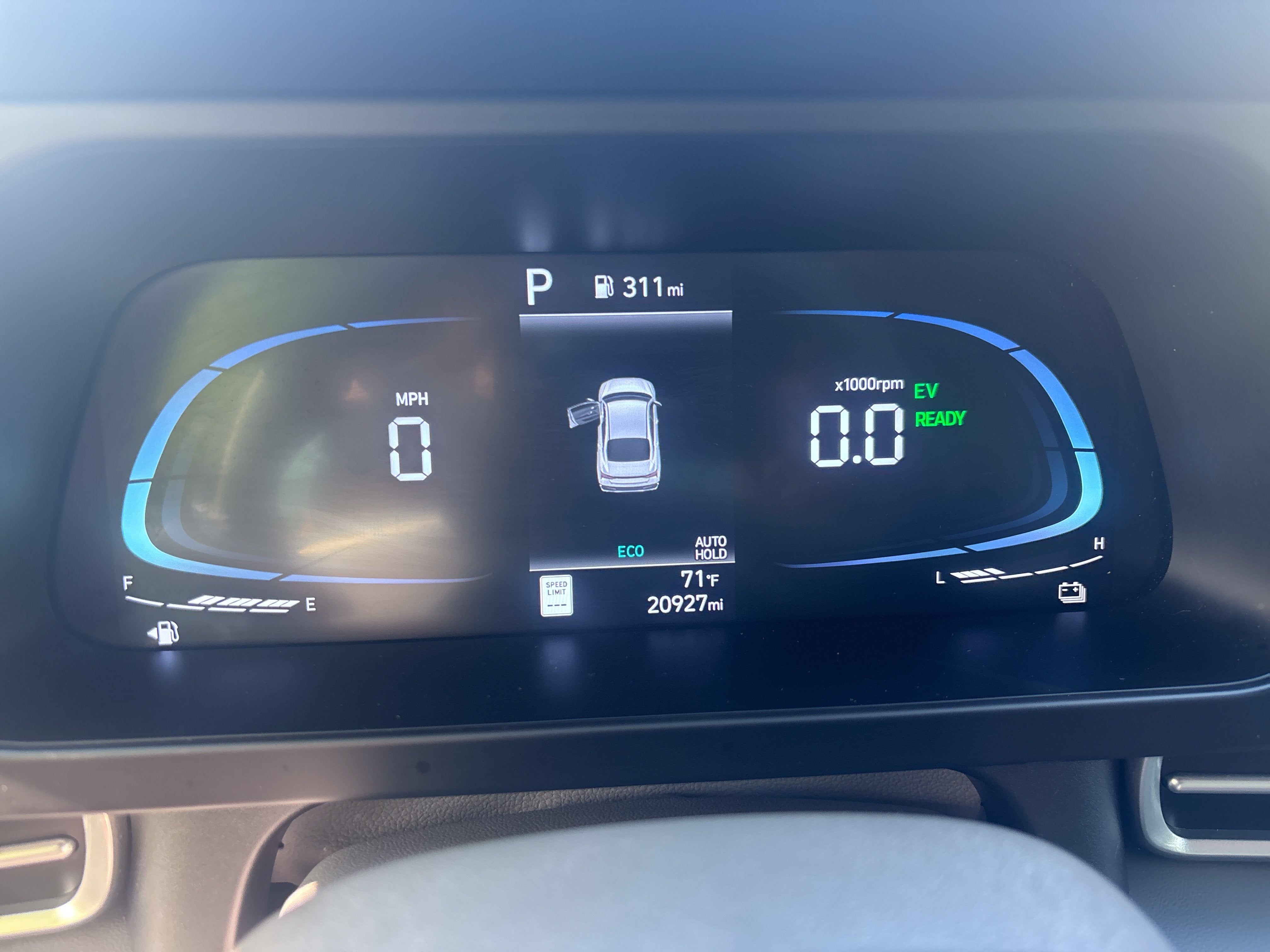 2025 Hyundai Elantra Hybrid Blue