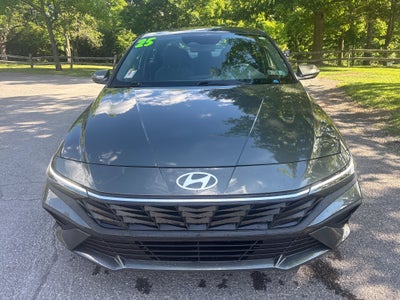 2025 Hyundai Elantra Hybrid Blue