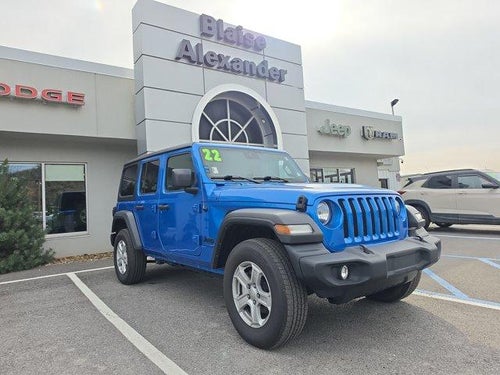 2022 Jeep Wrangler Unlimited Sport S 4x4