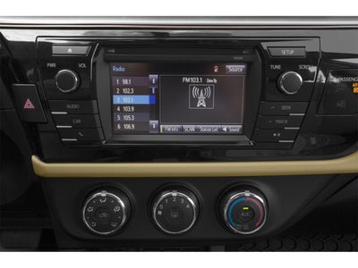 2015 Toyota Corolla 4dr Sdn Man L (GS)