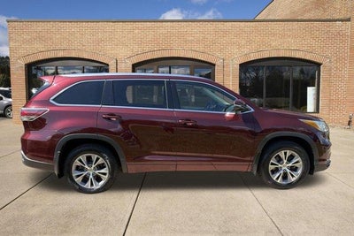 2015 Toyota Highlander AWD 4dr V6 XLE (Natl)