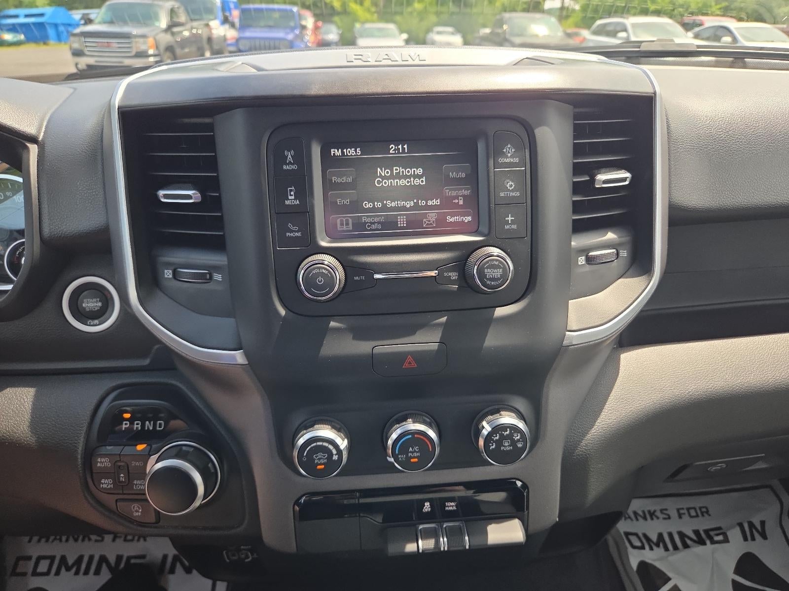 2022 RAM 1500 Big Horn 4x4 Quad Cab 6'4" Box