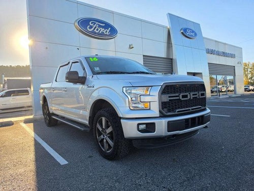 2016 Ford F-150 4WD SuperCrew 5-1/2 Ft Box XLT