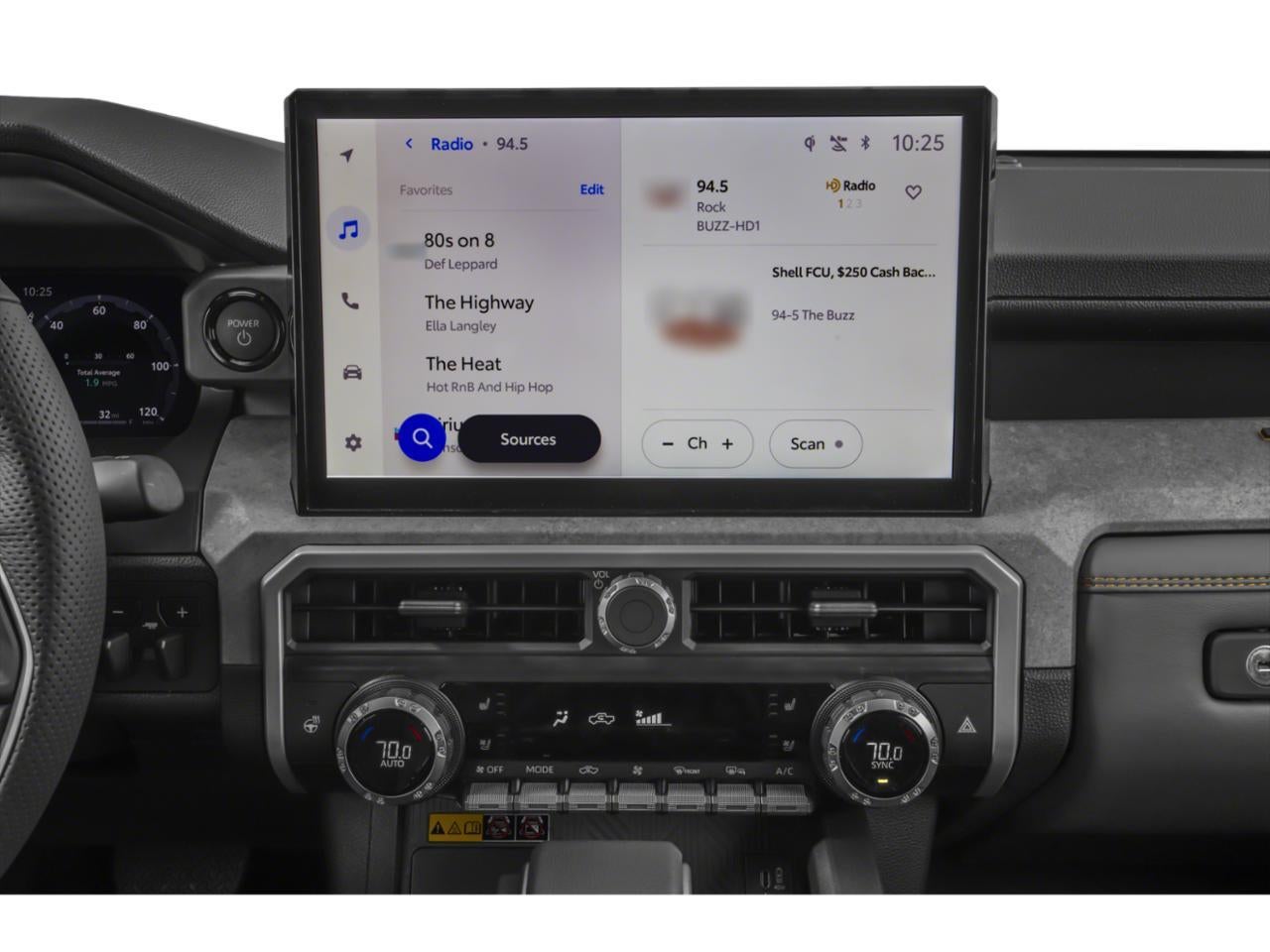 2025 Toyota Tacoma 4WD 4WD Trailhunter Hybrid Double Cab 5' Bed AT (Natl)