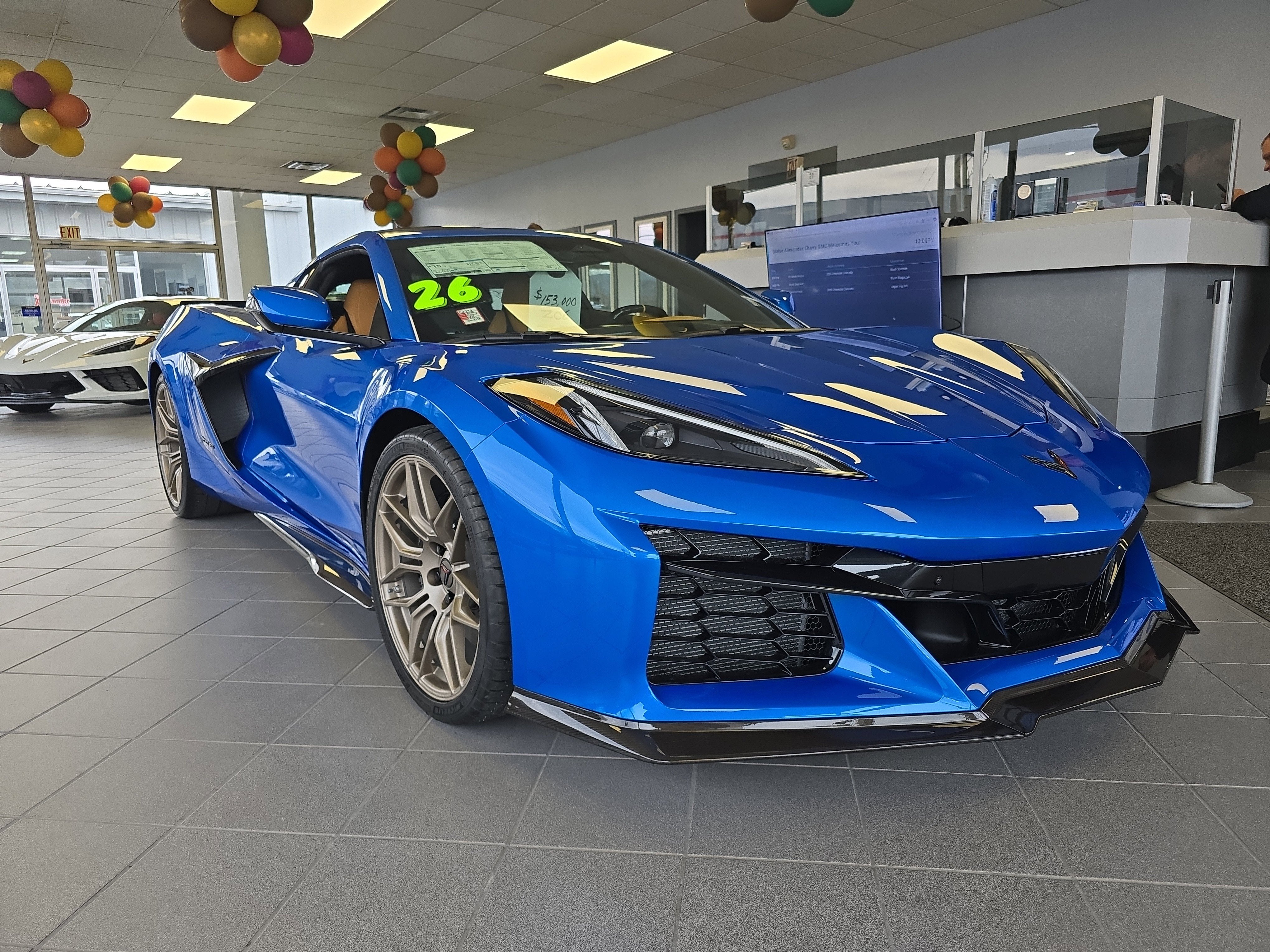 2026 Chevrolet Corvette Z06 3LZ