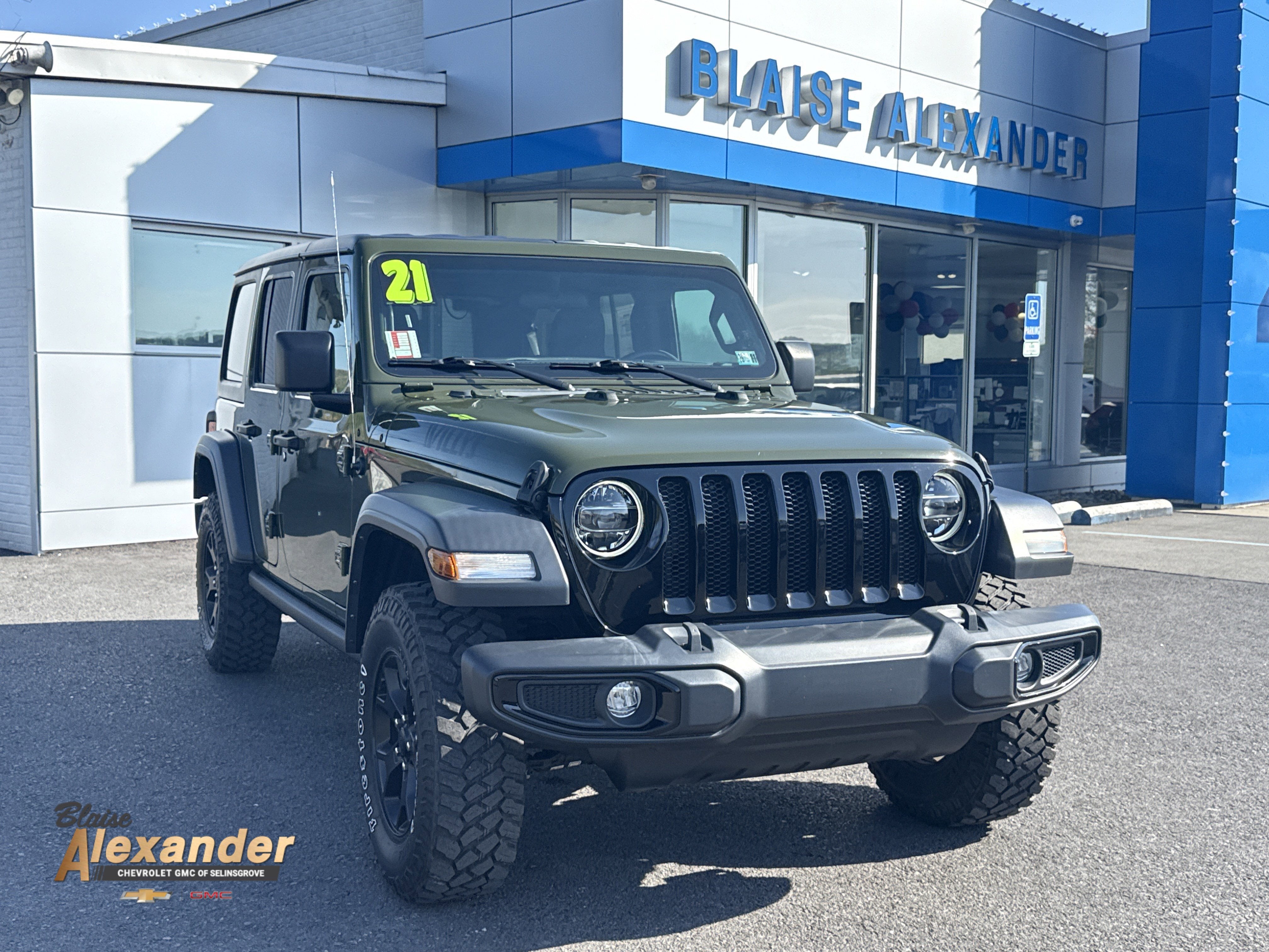 2021 Jeep Wrangler Unlimited Willys