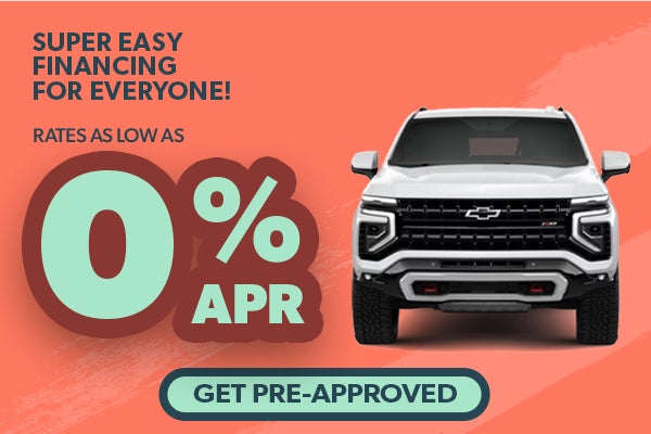 Super Easy Financing for Everyone