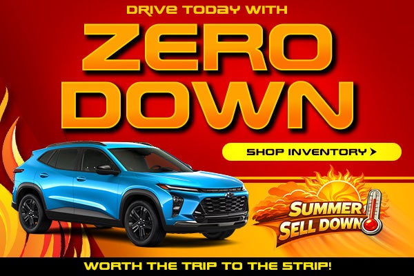 Drive Today with Zero Down!
