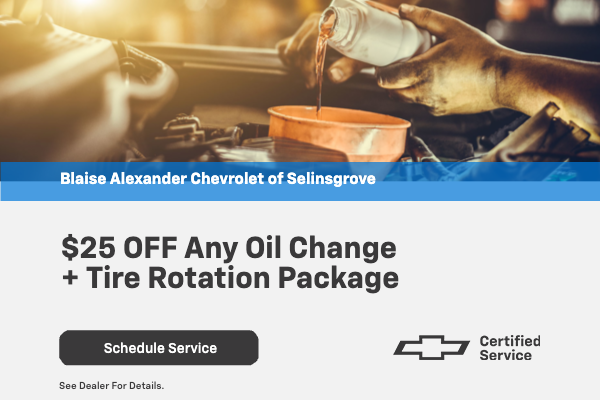 Oil Change & Tire Rotation