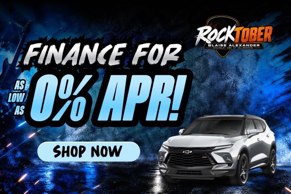 Finance for 0% APR